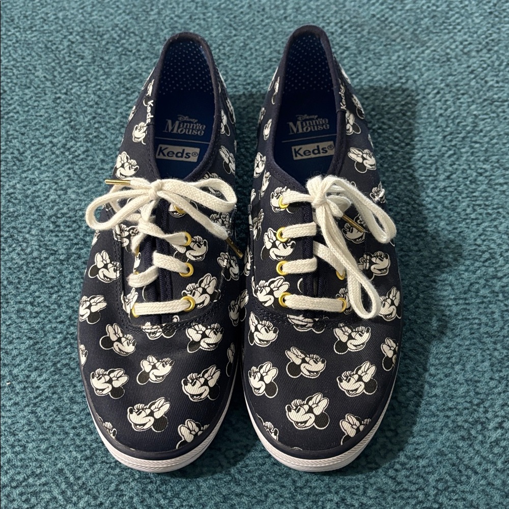 Keds Navy Minnie Mouse Sneakers